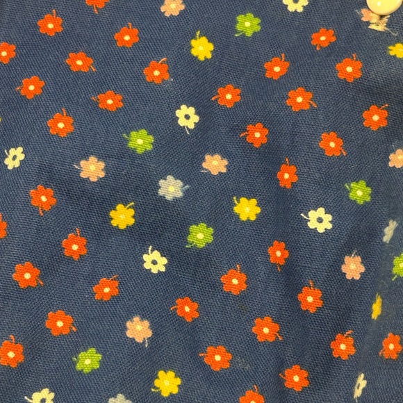 Vintage Wood Frame Purse Floral Fabric Handbag Boho Retro 1970s - Picture 13 of 13